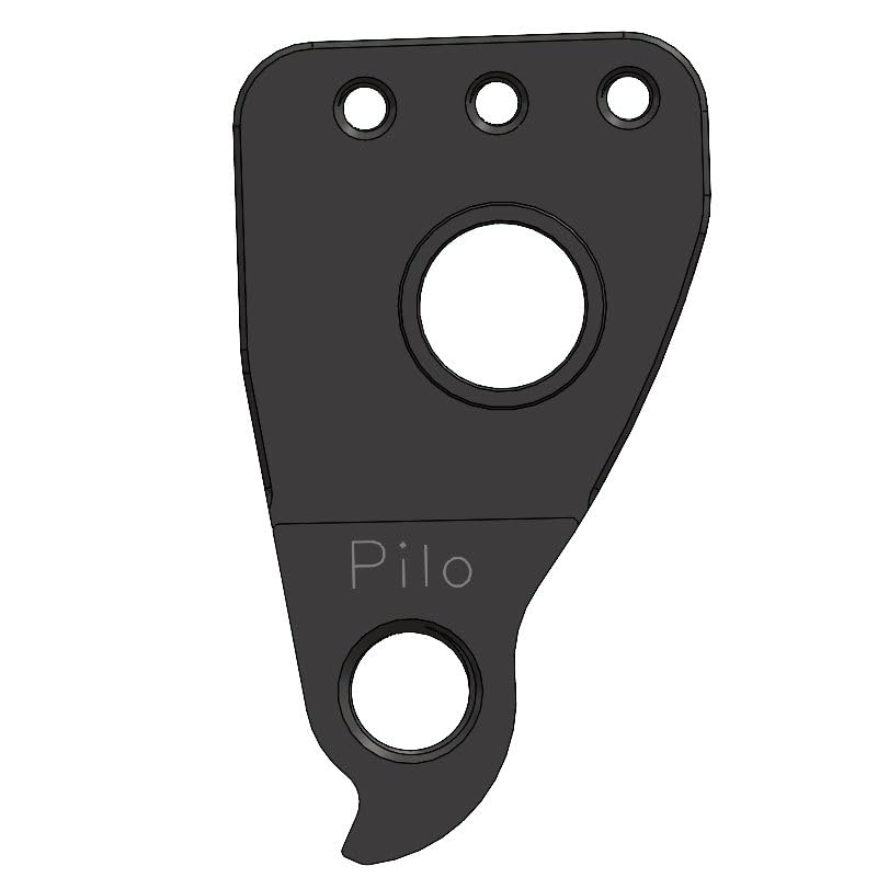 Pilo Forcellino deragliatore D1343 compatibile con/sostituzione per telai bici Lapierre