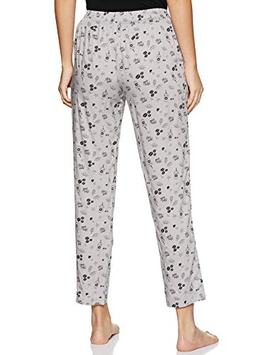 Image of Van Heusen Women's Printed Lounge Pants | Drawstrings & Side Pockets | Ultra Soft Fabric | Relaxed Fit | At home pyjamas | Everyday Comfort | Printed | Style 55306 | Available in Pack of 1 & 2