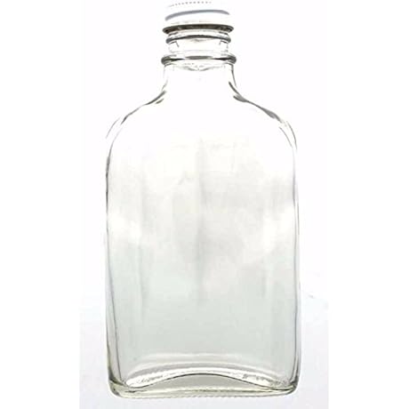 Reusable Glass Flask with Dependable Metal Lid