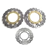 Set completo di dischi freno (senza bulloni/istruzioni)