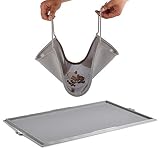 PEGGY11 Premium 19 x 11.2 Inches Silicone Food Mat for Dog Bowls, Small Dog Feeding Mat for Food and