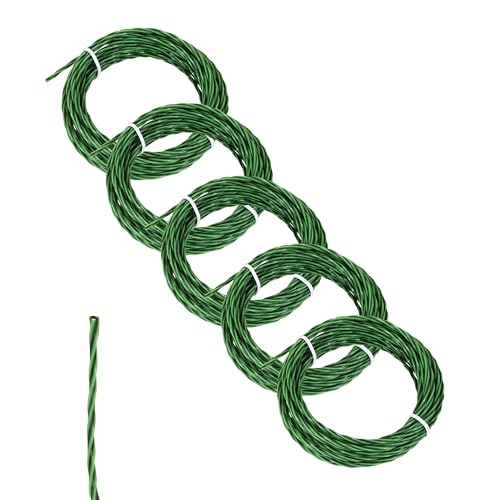Image of 5 Pack AL2420PB Pre-Cut Premium Twist Line for EGO String Trimmer /Lawn Mower, Green