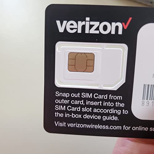 Simbros 5G TRI CUT Verizon Wireless 5G & 4G Lte Sim Card Triple Cut All 3 Sizes thumb #2