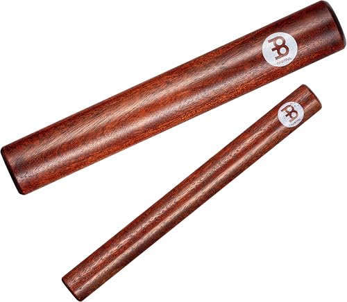 Latin Rhythm Claves Musical Instrument Sticks — NOT MADE IN CHINA — For Live, Studio and Classrooms, 2-YEAR WARRANTY