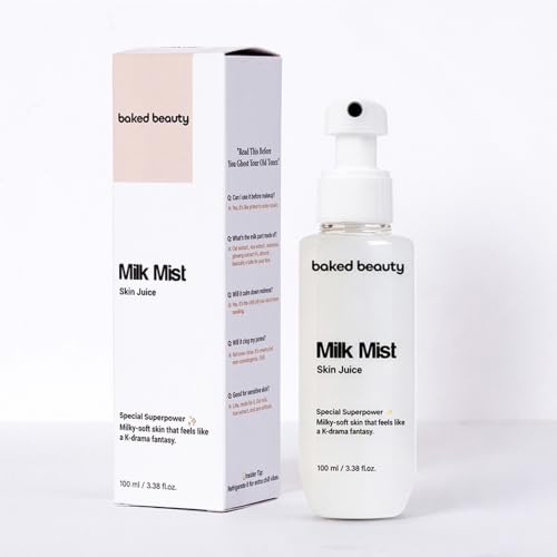 Image of Milk Mist Skin Juice Milky Moisturising Face Toner | Deep Hydration & Nourishment | Alcohol-Free Facial Toner for Dry & Sensitive Skin | Daily Moisturising Face Mist for Women & Men | 100ml
