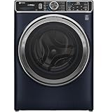 GE Profile 5.3 cu. ft. Smart Front Load Washer in Sapphire Blue w/OdorBlock UltraFresh Vent System, Microban, Tier 2 Estar PFW870SPVRS