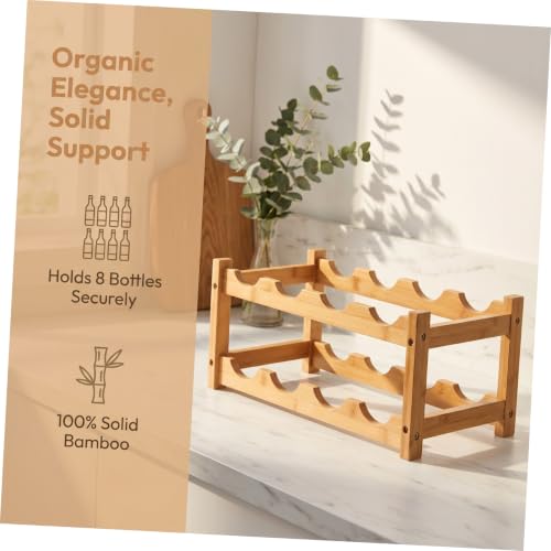 Soporte para botellas de vino de diseño moderno miniatura 3