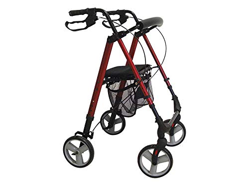 Deambulatore tipo rollator duralluminio regolabile in altezza Mediland Dynamic