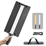Godox LC500 Mini LED Light Stick Lighting, Bi-Color 2500K-8500K Adjustable, CRI 95 TLCI 96 Accurate Color, 11 FX Lighting Effects, Handheld Fill Light Photography, 0-100% Dimmable Support APP Control