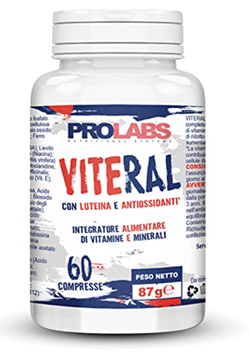 Viteral 60 compresse - multivitaminico e minerali vitamine A,B,C D, K + Minerali