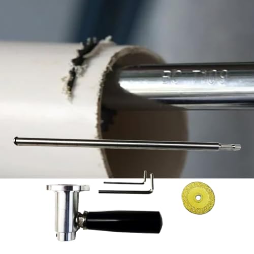 Tuyau PVC bloqué dans le mur ? Utilisez la pince coupante intérieure réglable - 3