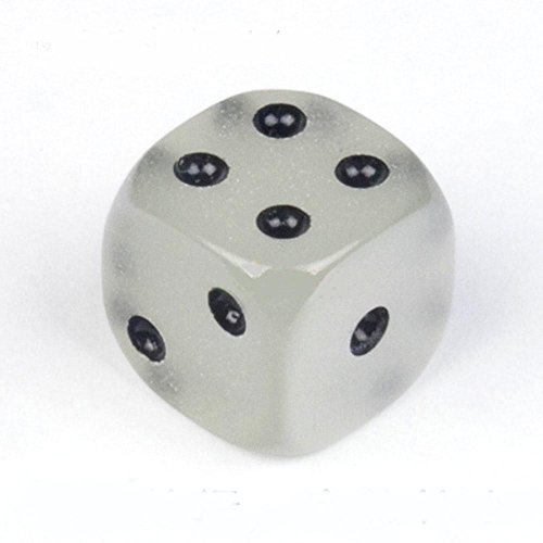 Smartdealspro 10-Pack D6 Six Sided Glow In The Dark Dice Die For Dnd, Mtg, Rpg, Tenzi, Farkle, Yahtzee, Bunco, Teaching Math, Table Board Game #TOP2