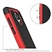 SENON Moto Z2 Play Case, Slim-fit Shockproof Anti-Scratch Anti-Fingerprint Protective Case Cover for Motorola Moto Z2 Play Red