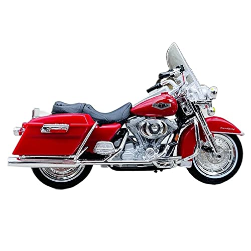 Modelo motocicleta Harley-Davidson Road King 1999 1:18 miniatura 5