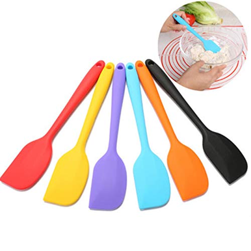 DBSUFV Hittebestendige Siliconen Spatels Cake Crème Boter Schraper Bakken Schraper Tool Keuken Koken Gadget en Bakvormen… - Image 5