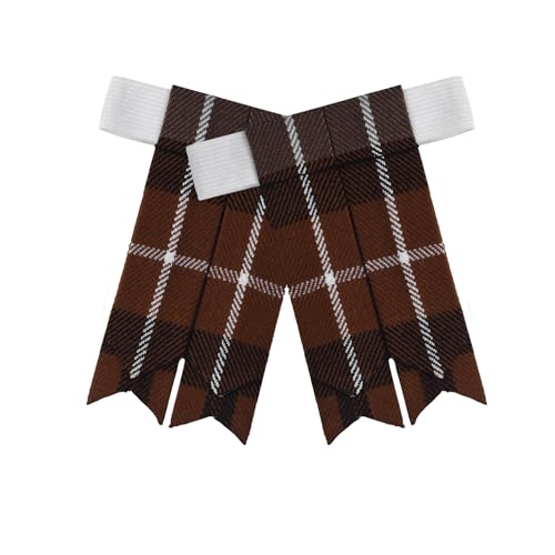 Image of Scottish Tartan Kilt Flashes with Elastic Adjusters