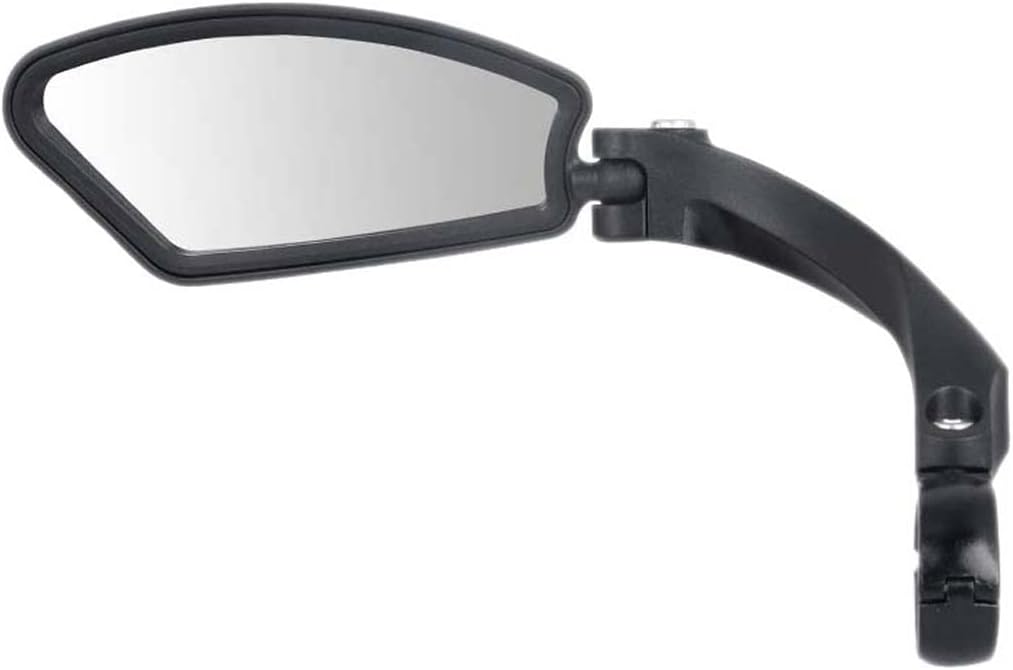 Bike Mirrors| Rear View Handlebar Bike Mirror| Rotatable Adjustable Wide Angle Rear View Shockproof Flat Mirror for Bike Bicycle