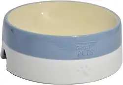 Great Pets Pote De Cerâmica Para Cães Médio Azul