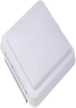 61255 White Boxed Low Profile Replacement Vent Lid