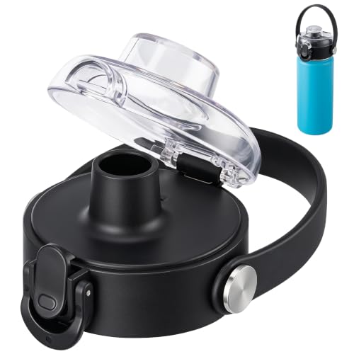 Prurex Auto Flip Lid for Thermoflask 14 16 18 24 32 40 oz Wide Mouth Bottle