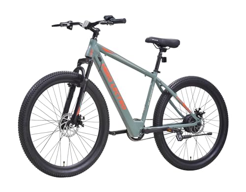 Image of Hero Lectro H5 27.5T Single Speed Electric Cycle | 250W BLDC Motor | 36V /2A (Li-ion) 5.8Ah Battery | Speed Upto 25 Kmph | 98% Assembled Cycle (Orange)