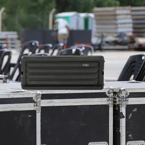 image for SKB 4U Shallow Roto Rack Case - Durable Polyethylene Gear Protector, S