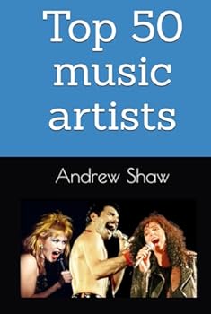 Hardcover Top 50 music artists of ALL time Book
