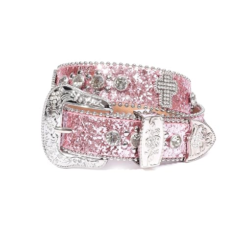 PU Leather Belts Western Leather Belt,Bling Bling Belts Rhinestone Belts Wide Belt Women Waist With Pin Buckle.