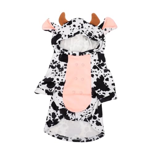Disfraz de vaca para perro talla M