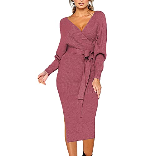 jUhubdomyhean Vestido de suéter midi Cover