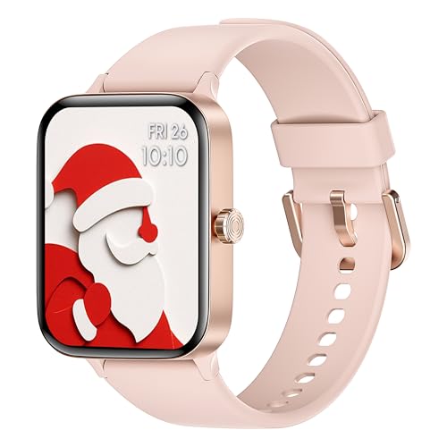 KIUVKAS Smartwatch Uomo Donna,1.95 Orologio Smartwatch con Effettua/Risposta Chiamate,140+ Sportive Fitness Tracker con Pressione Sanguigna e Monitor Sonno,IP68 Smart Watch per Android/iOS