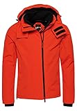 Ajuste: normal Superdry New Ottoman Arctic Windcheater Cortavientos, Bold Orange, XL para Hombre