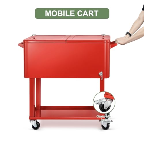 Commercial Stainless Beverage Cart