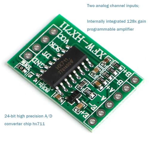 6 Pcs HX711 Wägezelle Gewicht Sensor Modul 24-Bit Präzision AD Modul Dual-Kanal für A rduino Waage