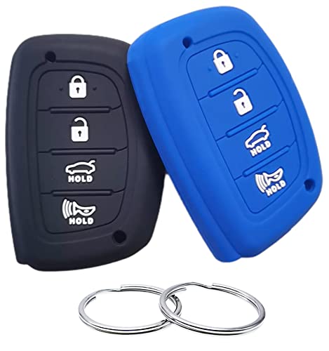 Coque de clé Hyundai Elantra Sonata Tucson étui silicone REPROTECTING SY5MDFNA433