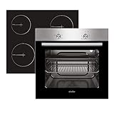 2 x Kochzonen - 1,2 kW - 140 mm und 2 x Kochzonen - 1,8 kW - 180 mm | Restwärmeanzeige