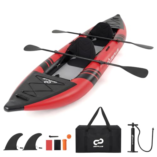 Goplus Tandem Inflatable Kayak