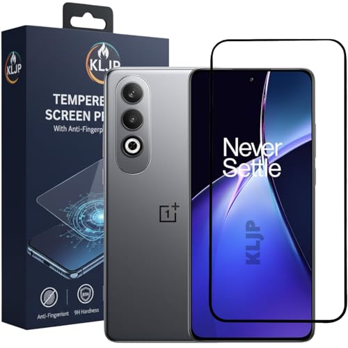 Image of Military-Grade Gorilla Tempered Glass For 1+NORD CE4 With Installation Kit | Edge to Edge Coverage | Black