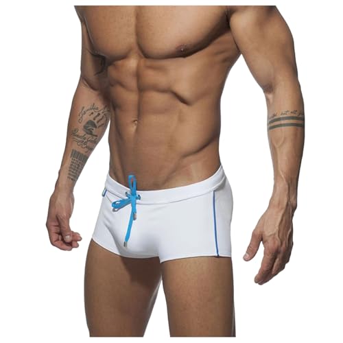 Coupe triangle pour homme avec design color-block tendance de piscine