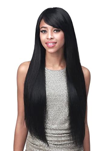 Bobbi Boss Unprocessed Human Hair Flexfit Cap Wig MH1320 ANNMARIE (NATURAL BK)