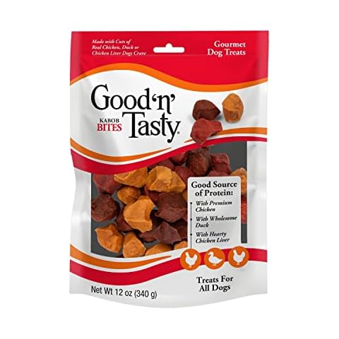 Good ‘N’ Tasty Kabob Bites, Gourmet Treats for All Dogs, Made with Real Chicken Cover