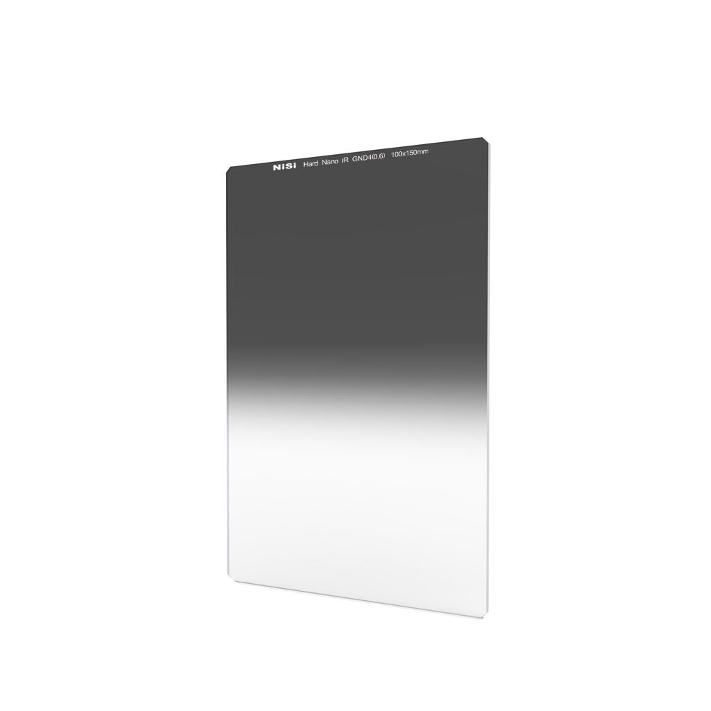 NiSi Verlaufsfilter 100x150mm GND4 0.6 Hard (2-Blenden) - Rechteckfilter aus optischem Glas mit mehrschichtiger Nanobeschichtung und IR-neutralem für 100mm System Filterhalter