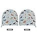 Yuresuaet Bones Dog Print Water Resistant Outdoor Drum Fan Cover for Depot Wear Resistant All-Inclusive Fan Cover Dust Cover for Autumn Fan Store Store Easy to Clean