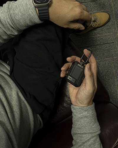 Aulumu A19 For Airpods Pro Case [2Nd/1St Generation] With Lock, Full-Body Protective Tough Cover With Keychain Compatible With Apple Airpods Pro(2022/2019) Case For Men Women, Cool Design #TOP6