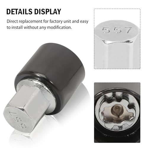 GNXfixt Demontagewerkzeug Radschrauben für Leon 5F Ateca Ibiza Alhambra Altea Arona Toledo Exeo Cordoba T20213-557 Radsicherung Steckschlüssel