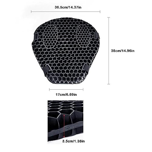 Housse de selle de moto pour soulager le mal de dos et éliminer les secousses - 7