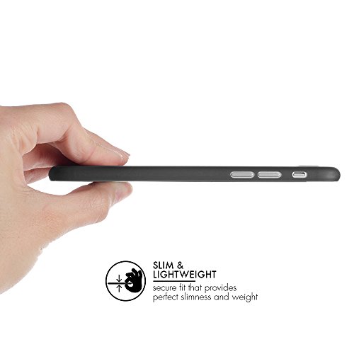 QUADOCTA Ultra Slim Case in Nero per Apple iPhone