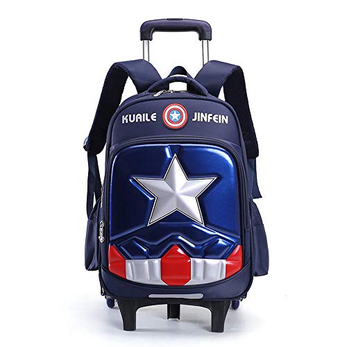 Bag Set Trolley Mochila Súper Ligero Impermeable Boy Viaje De Negocios Rueda Rodante