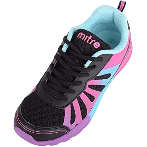Absolute Footwear Girls' Purple/Black Trainers Cover