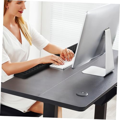 Repose-poignets pour clavier et ordinateur : 2 coussinets de bureau ergonomiques - 5